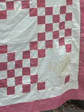 Antique 2 Color Quilt TOP