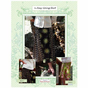 The Easy-Going Skirt pattern by Seams & Dreams