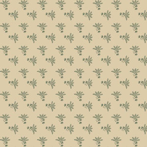 Pint Sized Neutrals Ferny Plant Green by Carrie Quinn