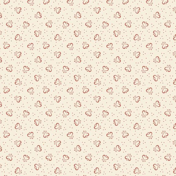 Pint Sized Neutrals Divided Heart Pink by Carrie Quinn