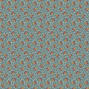 Golden Era by Paula Barnes Petite Floral Blue