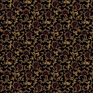 Elegant Estate Collection Scroll Black by Judie Rothermel