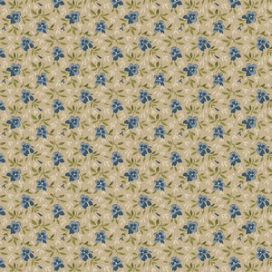Dressing Gowns Pansy Blue by Judie Rothermel