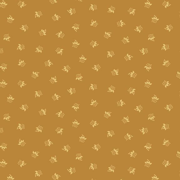 Treasured Past Mini Floral Gold by Missie Carpenter