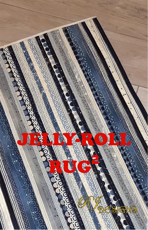 Jelly Roll Rug 2 pattern by R J Designs
