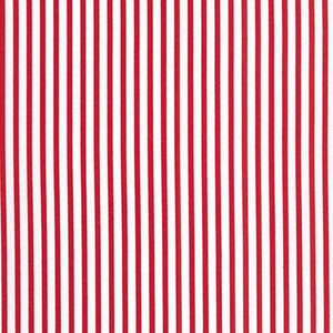 Sevenberry Petite Basics Stripe Red from Robert Kaufman