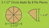 Pie Circles English Paper Pieces