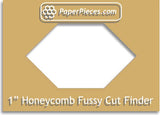 Honeycomb Shape English Paper Pieces and Acrylic Templates