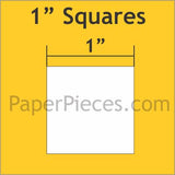 Square shape English Paper Pieces