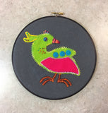 Wool Bird Precut design by Sue Spargo