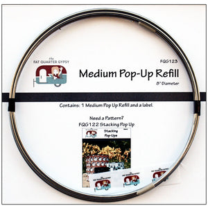 Pop-Ups Storage  Medium Pop Up Refill 8" diameter
