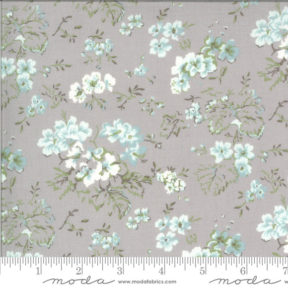 Dover by Brenda Riddle Field Floral Grey