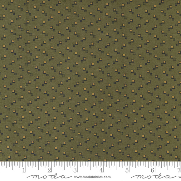 Adamstown by Jo Morton Squares Olive