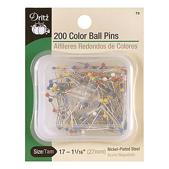 Color Ball Pins 1 1/16 200ct from Dritz