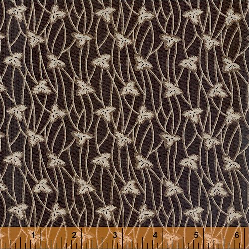 Colonies Archives Brown Stem for Windham Fabrics
