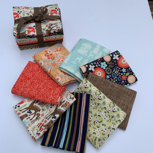Woodland Spring Coordinated Stack of 8 Fat Quarters