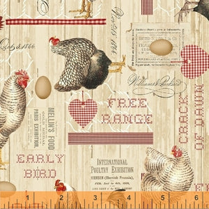 Early Bird Collage from Windham Fabrics