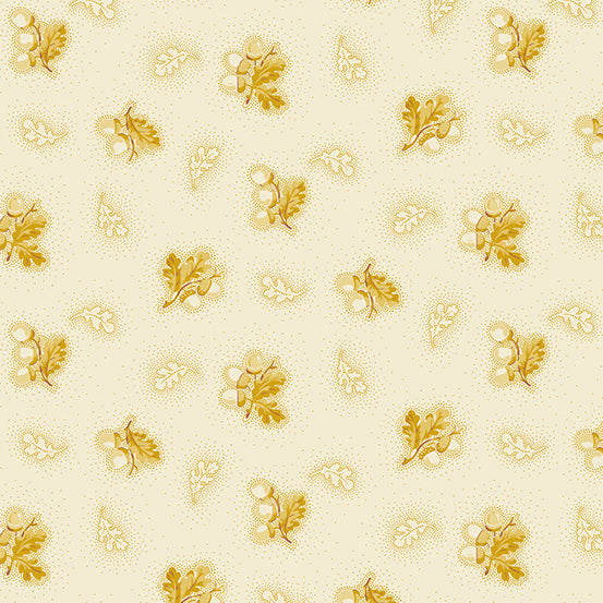 Spiced Cider by Andover Fabrics Yellow Oak & Acorn