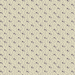 Reminiscence by Andover Fabrics Purple Leaf Ikat