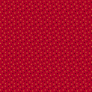 Baltimore Album from Andover Fabrics Red Floating Squares