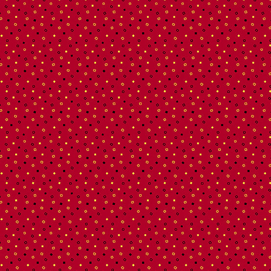 Baltimore Album from Andover Fabrics Red Floating Squares