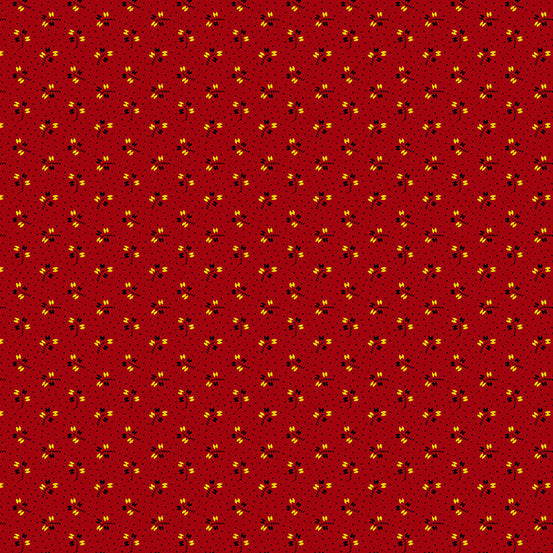 Baltimore Album from Andover Fabrics Red Buds