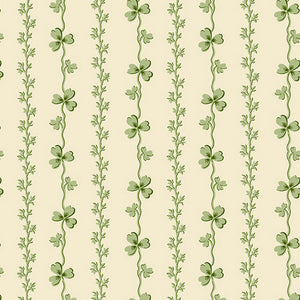 Lucky Charms from Andover Fabrics Clover Stripe
