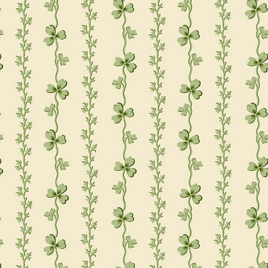 Lucky Charms from Andover Fabrics Clover Stripe