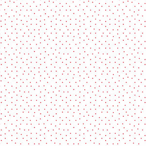 Strawberry Jam White Dainty Red Dots from Andover