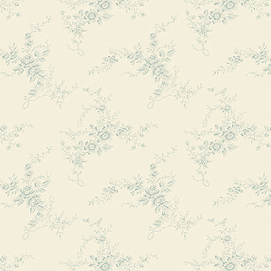 Cloud Nine by Laundry Basket Quilts Vanilla Bells of Ireland Two Thimbles