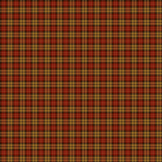 Yarn Dye Woven Check by One Sister  Brown & Red Plaid