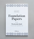 Foundation Papers for the Wensleydale Quilt by Jen Kingwell Designs