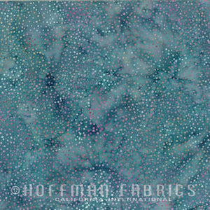 Bali Chop Dot Hibiscus from Hoffman Fabrics
