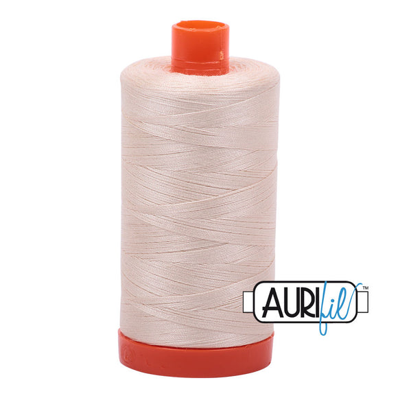 Aurifil Mako Cotton Thread Solid Colors 50wt 1422yds