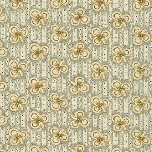 Stone Bridge  Clovers Ivory by Jill Shaulis