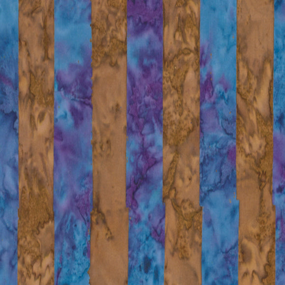 Artisan Blue Stripe Batik by Kaffe Fassett BOLT END 4 Yards + 9 inches