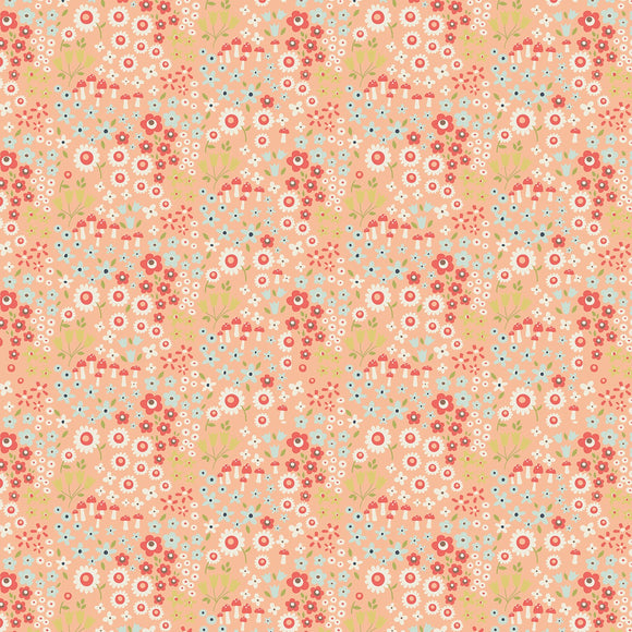 Woodland Spring by Dani Mogstad Wild Flowers Peach