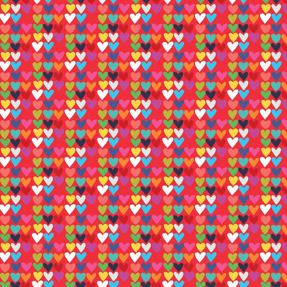 Happy Mini Hearts by Katie Webb Design – Two Thimbles