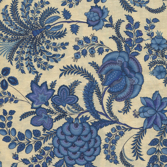 Dutch Heritage Indian Rhapsody Chinablue by Petra Prins and Nel Kooiman