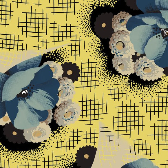 French Vintage by Brigitte Giblin Mustard Bloom