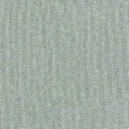 Essex Linen Blend Yarn Dyed from Robert Kaufman Dusty Blue