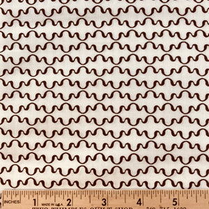 Metro Brown Squiggle from Quilting Treasures
