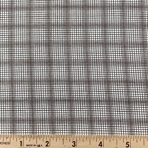 Modern Country by Mary Elizabeth Kinch Plaid Charcoal
