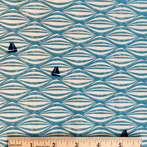 By the Seaside Ahoy by Aan Zee BOLT END 3 Yards + 20 Inches