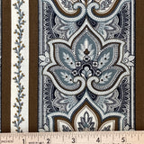 Chatham Hall by Kathy Hall Slate Blue Stripe BOLT END 2 Yards + 34 Inches