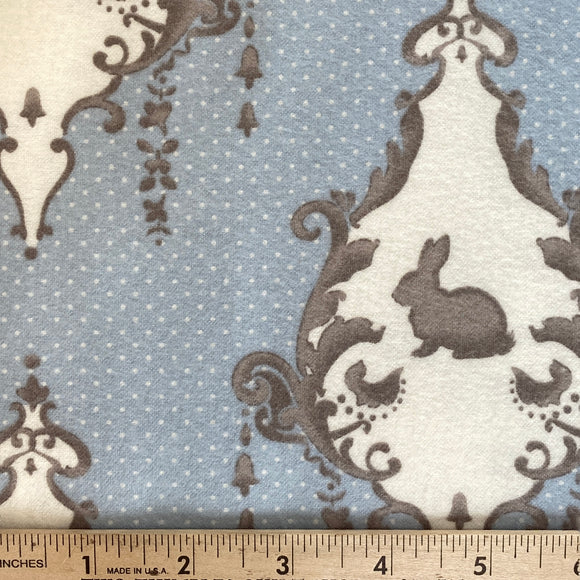 Lily & Will Revisited by Bunny Hill Designs Blue Rabbit Flannel