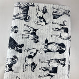 Dogs Evie from Timeless Treasures BOLT END 4 Yards + 16 Inches