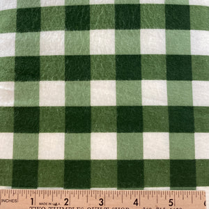 Winterberry Green Check Flannel by My Mind's Eye