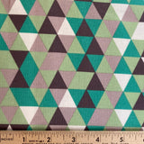 Cottage Garden Triangle KNIT by Quilted Fish Gray
