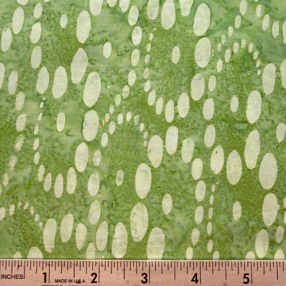 Bali Spots Celery from Hoffman Fabrics